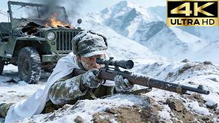 【最新4K動作片】頂尖狙擊手雪中潛伏3天，一槍爆頭美軍上校！#movie #动作 #电影 #movie #中國電視劇 #大陆剧 #复仇