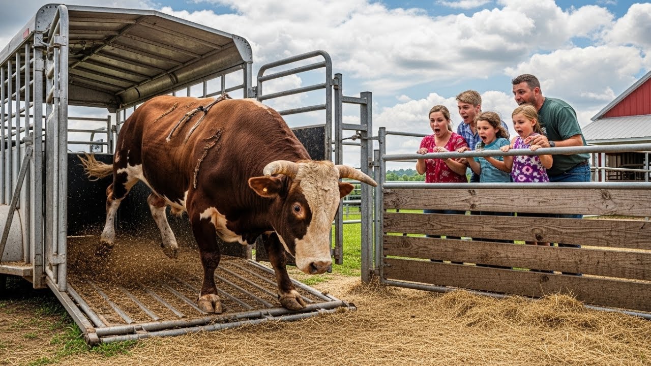 They mistakenly sent a wild bull to a dairy farm — and what happened next shocked everyone...