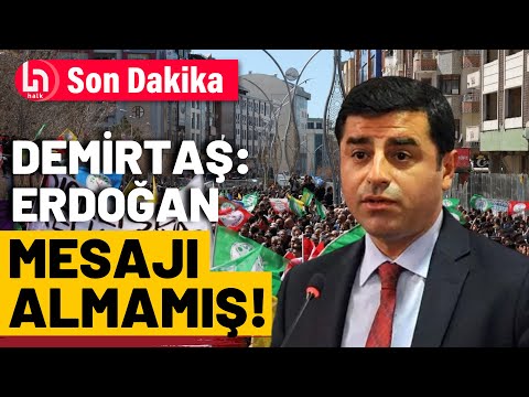 Selahattin Demirtaş'tan Erdoğan'a Van çağrısı!