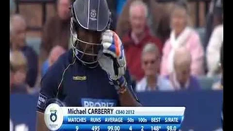 Michael Carberry CB40 Semi Final 2012