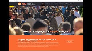 INGRADA web Tutorial -  Nutzung der AEM-App