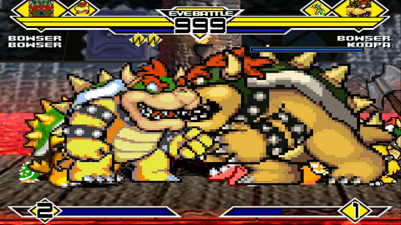 Bowser's Party 4v4 Patch MUGEN 1.0 Battle!!!