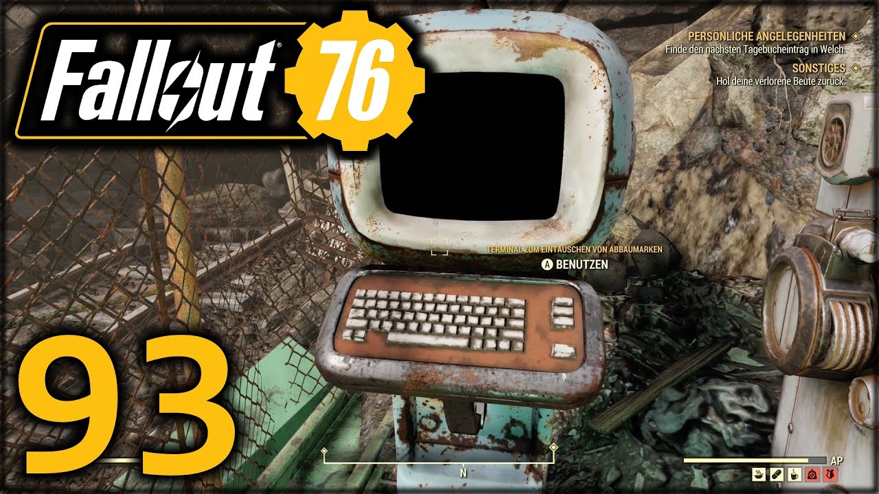 CAMP am MOUNT-BLAIR-BETRIEBSHOF ☢ FALLOUT 76 #093 Let's Play Deutsch - YouTube