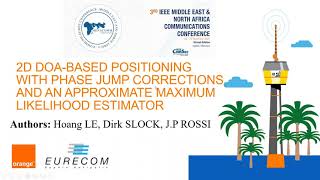 2D DoA-based Positioning with Phase Jump Corrections and An Approximate Maximum Likelihood Estimator