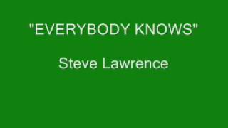 Steve Lawrence - Everybody Knows chords