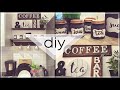 Кофейный уголок ☕️﻿ СВОИМИ РУКАМИ * DIY * Декор кухни (2020) coffee bar (организация и хранение)