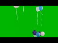Balloon green screen