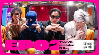 B Ray từng diss cả anh Thai VG? | Gặp Nhau Giữa Tuần EP02 Highlight - Thai VG, JustaTee, B Ray