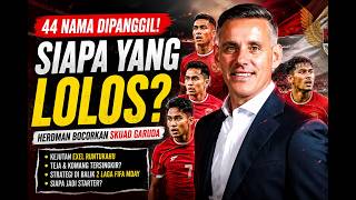 RESMI! 44 Pemain Timnas Indonesia Lawan Oman & Mozambik! Pemain Abroad & Lokal Bersaing Ketat!