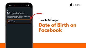 How to Change Date of Birth on Facebook | Update or Edit Your Birthday