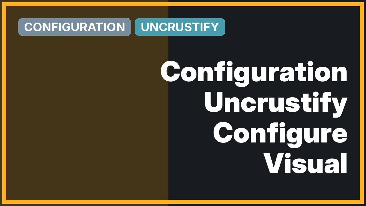 How to configure uncrustify in visual code? (2 Solutions!!) - YouTube