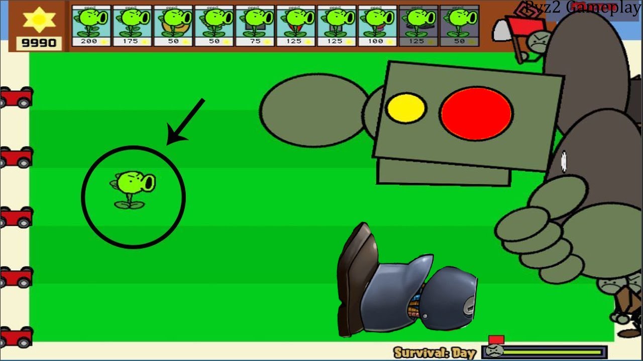All Pea PvZ vs Dr. Zomboss Plants vs Zombies Paint Pack - YouTube