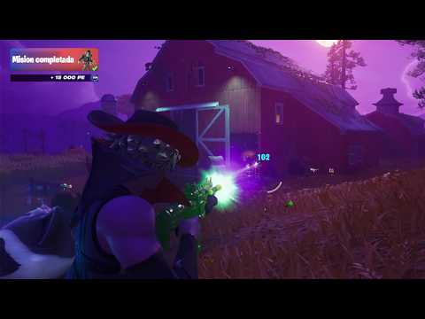 INFLIGE DAÑO A OPONENTES CON EL SUBFUSIL SACUDESQUELETOS / Misiones de fortnitemares