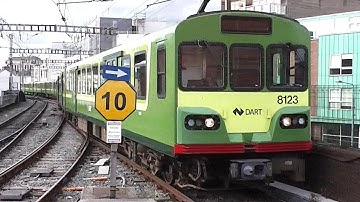 Irish Rail 8100 Class Dart Train number 8123 - Connolly Station, Dublin