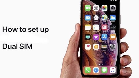 How to set up Dual Sim in iPhone