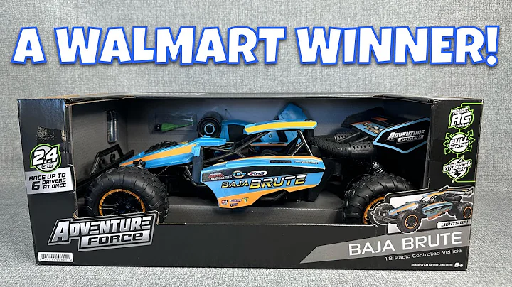 A GREAT BEGINNER RC CAR FOR $39? YES! ADVENTURE FORCE BAJA BRUTE OPENING AND REVIEW
