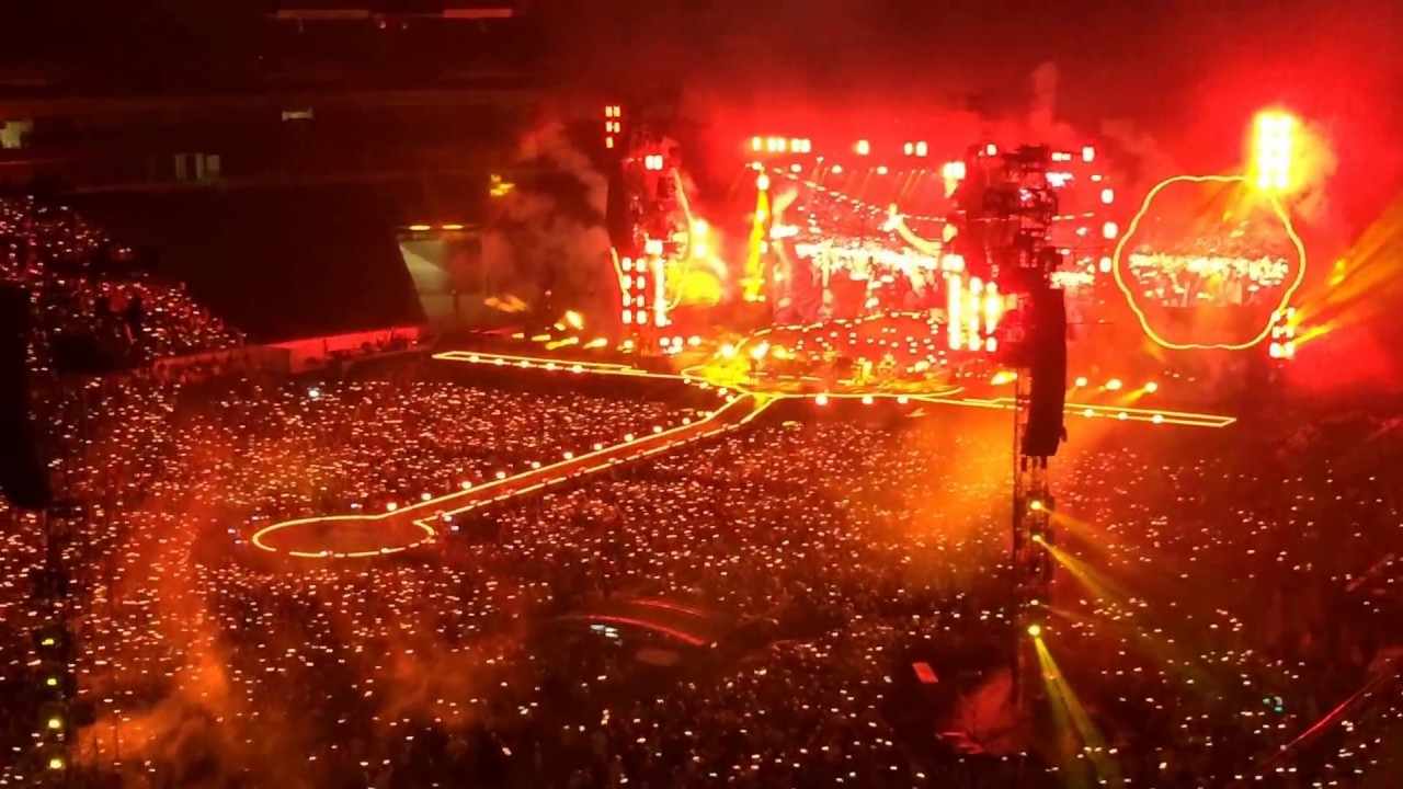 Coldplay Frankfurt -  Something Just Like This Comerzbank arena 30.6.2017