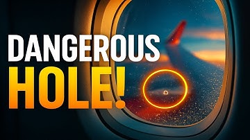 The Mystery of the Airplane Window Hole (It Saves Your Life)