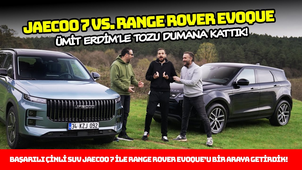 Jaecoo 7 ve Ümit Erdim ile tozu dumana kattık!