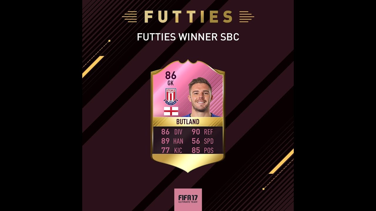 Fifa 17 Fut SBC Butland 86 Gameplay