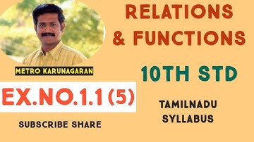 10th Std Maths Ex.1.1(5) Given A= {1,2,3}, B={2,3,5} C= {3,4} and D= {1,3,5} check (A intersection B