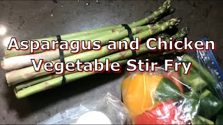 Asparagus and Chicken Vegetable Stir Fry by Goldlynx Recipes and Reviews 117 views 10 months ago 7 minutes, 6 seconds