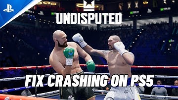 How To Fix Undisputed Crashing at Startup or Crashing Error On PS5 | #undisputed