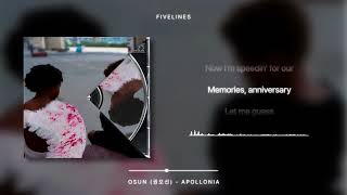 OSUN (권오선) - APOLLONIA [가사 / Lyrics]