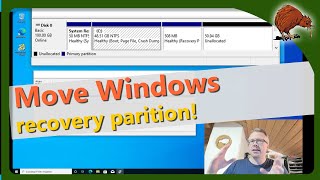 move windows recovery partition