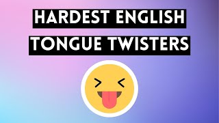 11 HARDEST English Tongue Twisters 😝| Pronunciation Practice | Easy Peasy English