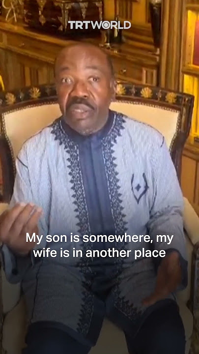 Gabon's president calls for world response to coup