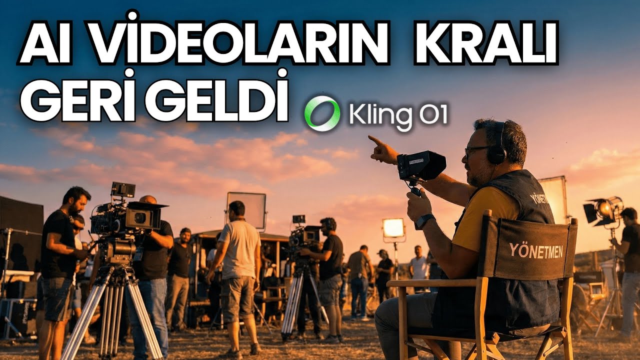 Gerçekçi Yapay Zeka Video İçin Yeni Model: Kling O1 ile Yönetmen Koltuğu Sizin.