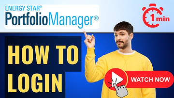 ENERGY STAR Portfolio Manager Login⏬👇: portfoliomanager.energystar.gov Login