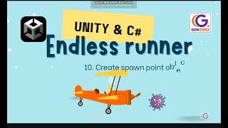 Unity c# endless runner #10 Create spawn point object