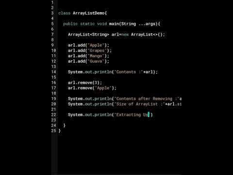 ArrayList in Java - YouTube