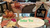 DOLLAR TREE FALL DIY | Pillow Covers & Table Runner Home Decor - YouTube