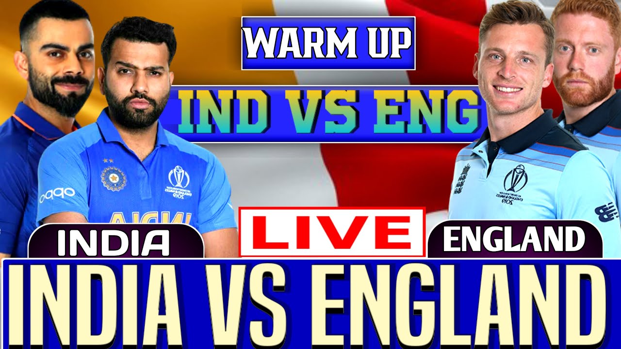 INICC World Cup Warm Up Live IND vs ENG Live Scores India vs England Live Scores and Commentary