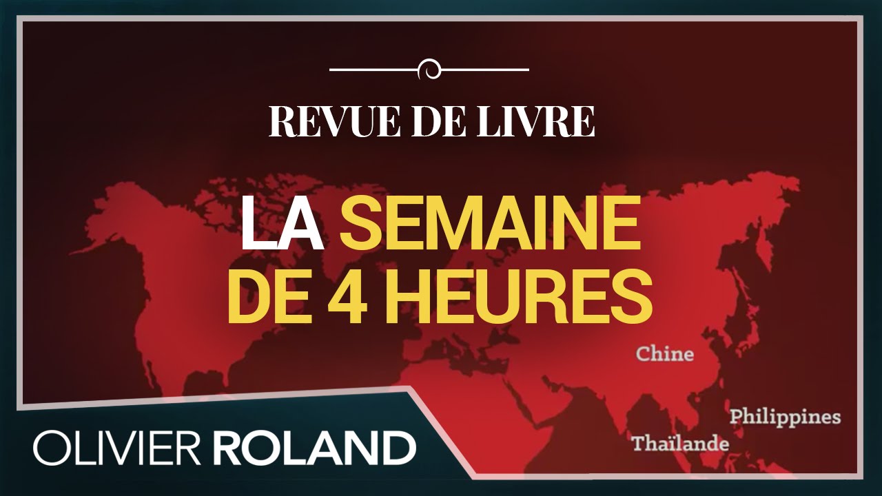 12 principes pour travailler 4 HEURES par semaine (Tim Ferriss)