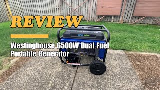 Westinghouse 6500W Dual-Fuel Portable Generator - Review 2026