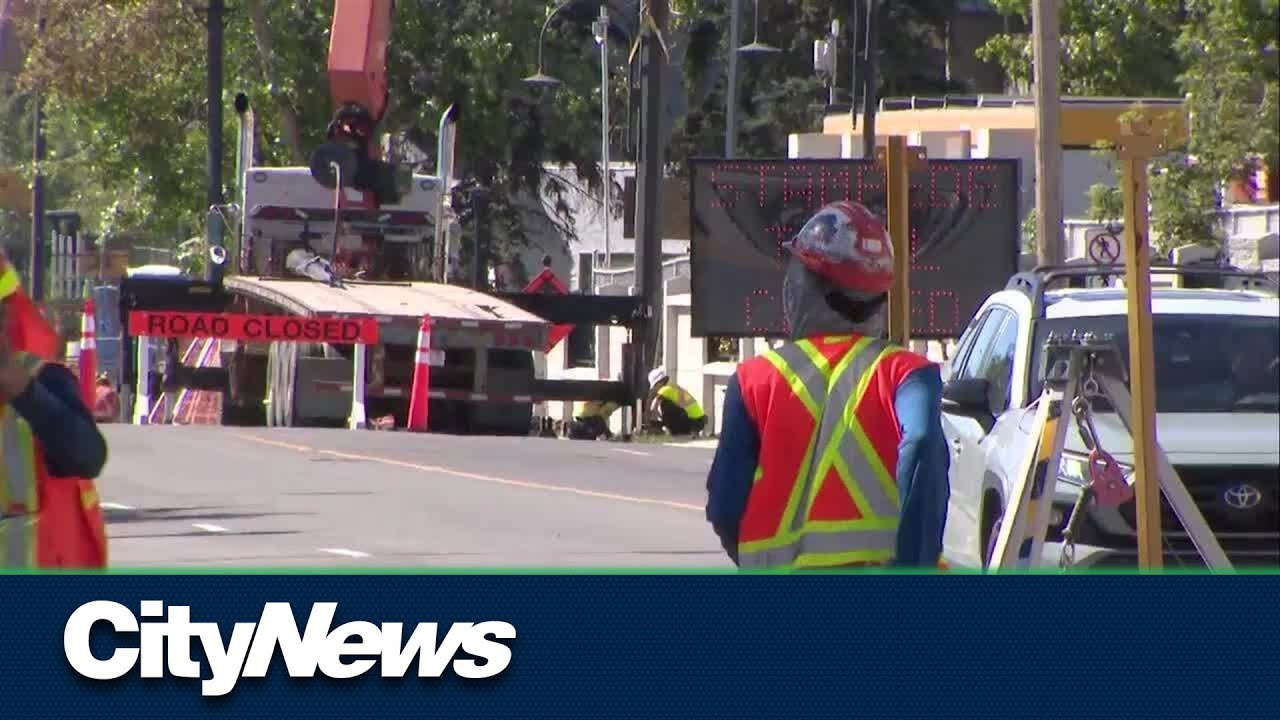 Major Calgary road to close for construction for the rest of the year