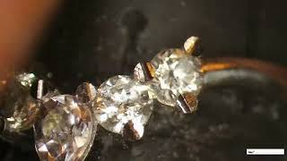 Diamond and gem shaped ring#jewelleryquarter #diamondsetting #bespoke #juratools #diamondsetting