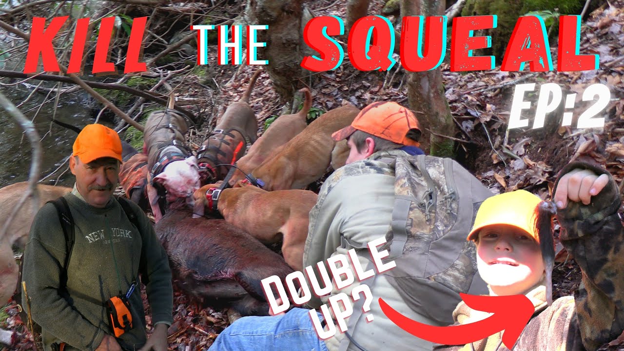 HOG Hunting the Appalachian Mountains! KILLTHESQUEAL EP2! Double