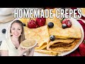 How to Make Crepes (Easy!!)