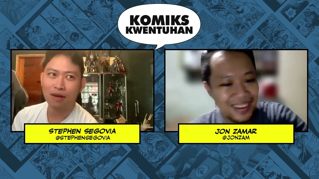Komiks Kwentuhan EP100: Stephen Segovia | FROM FILIPINO FUNNY COMICS TO THE AMERICAN MARKET