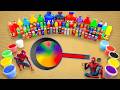 How to Make Giant Lollipop With Rainbow Orbeez, Big Fanta, Sprite, Mirinda &amp; Coca Cola vs Mentos