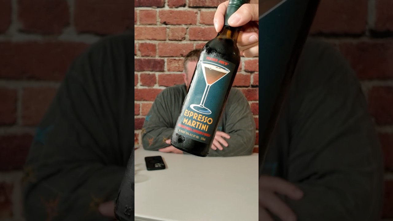 Trader Joe’s Espresso Martini RTD Cocktail | Quick Shot 