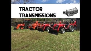 Difference between HST (Hydrostatic) & Manual/Shuttle?  Compact Tractor Transmissions