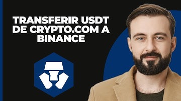 Cómo transferir USDT de Crypto.com a Binance