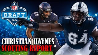 Christian Haynes Draft Profile I 2024 NFL Draft Scouting Report & Analysis