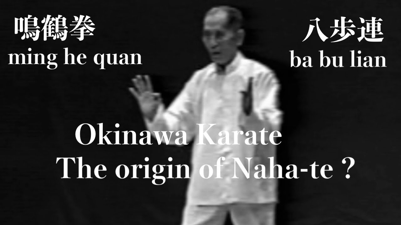 鳴鶴拳・八歩連　ming he quan　ba bu lian　沖縄空手・那覇手の源流??　OKINAWA KARATE THE ORIGIN OF NAHA-TE??